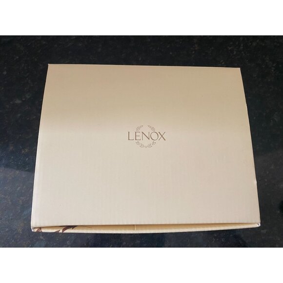 Lenox "Golden Harvest" Pumpkin Salt and Pepper Set, NIB - Picture 9 of 9